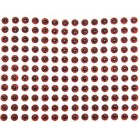 Behr Kunstköder 3D Klebeaugen Fischaugen rot - Augen für Wobbler