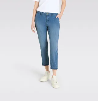 MAC - MAC JEANS - CHINO, Super light denim blau - Gr. - 38