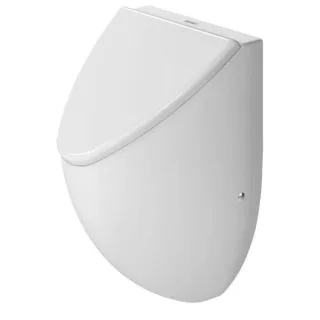 Duravit Fizz Urinaldeckel 0061390000 Scharniere chrom, weiss, mit Absenkautomatik