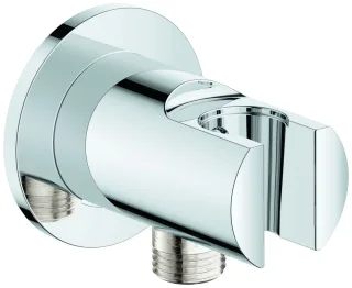 GROHE Wandanschlussbogen Tempesta 28679_1 mit Brausehalter eigens. chrom, 28679001 28679001