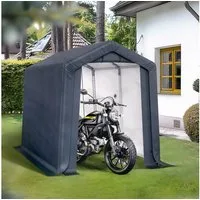 PHI VILLA Gartenhaus, (Gartenhütte mit 2 Türen Fahrradgarage Outdoor), Gartenhütte mit 2 Türen Fahrradgarage Outdoor