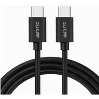 Alpha Electronics Schnellladekabel passt für Samsung Galaxy S23 S22 S21 S20 S10 Smartphone-Kabel, USB-C, USB-C (100 cm), Schnellladekabel 60W
