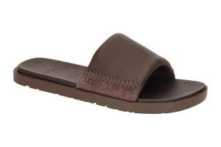 UGG 1166593 LUG SEASIDE II SLIDE Herren Pantoletten braun luggage Echtleder-F...