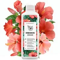 Silberkraft Pflanzenstärkungsmittel Hibiskus Dünger - Mineralischer NPK Flüssigdünger mit Stickstoff, 1 L, Spezialdünger für Hibiskus & Roseneibisch, Für Wachstum, leuchtende Blüten & gesunde Pflanzenentwicklung