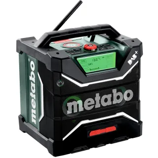 Metabo Akku-Baustellenradio RC 12-18 32W BT DAB+ mit Akku-Ladefunktion - Karton - 600779850