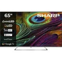 65JP7765E, QLED-Fernseher 164 cm (65 Zoll), schwarz/silber, UltraHD/4K, MiniLED Google TV