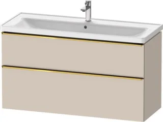 Duravit D-Neo Waschtischunterbau wandhängend Taupe Matt 1184x452x625 mm - DE4391034910000 DE4391034910000
