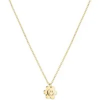 COOL TIME Kette mit Anhänger Schmuck Geschenk Edelstahl Halskette The Cool Smiley Sonne