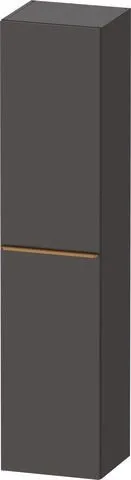 Duravit D-Neo Hochschrank Graphit Matt 400x360x1760 mm - DE1328R04490000 DE1328R04490000