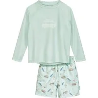 Playshoes Badeanzug UV-Schutz Bade-Set Surf-Bus Shorts 1/1 Arm