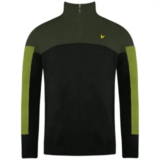 Lyle & Scott Moffat Golfmenens Green Pullover