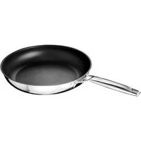 SCHULTE-UFER Bratpfanne Bratpfanne 32 cm Astral UniverSUS, Edelstahl, schwarz, spülmaschinenfest, Induktion, alle Herdarten