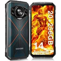 DOOGEE Scyber Outdoor Handy inkl., 256GB,10800mAh, 6.6'' Smartphone (6.6 Zoll, 256 GB Speicherplatz, 50 MP Kamera, IP68 Baustellenhandy mit 4G Dual SIM, OTG, NFC und GPS)