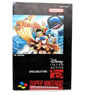 Disney's Pinocchio [Super Nintendo NES] Anleitung