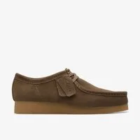 Clarks Clarks - WallabeeEVO - Oliv Schnürschuh