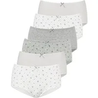 petite fleur by Lascana Hipster (6er-Pack) aus elastischer Baumwolle
