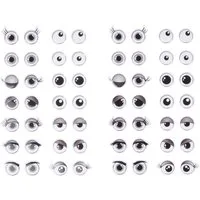 MEYCO Hobby Sticker Augen, 3D 2 Bogen