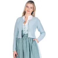 Hammerschmid Trachtenjacke Trachten Strickjacke - LUGANO - türkis