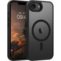 CoolGadget Handyhülle Magnet Hülle für iPhone 16e Schutzhülle mit Metall Kamerarahmen 6,1 Zoll, magnetisches Schutzcase Matt Stoßfest kompatibel mit Magsafe Zubehör