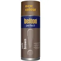 belton Sprühlack Belton perfect Lackspray 400 ml soft brown matt