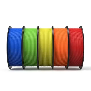 BIQU PLA GO 5KG Multicolor 1.75mm 1kg/Roll 3D Printer Filament Flexible No Clog 3D Printing Wire Material Consumables Ac