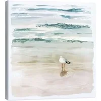Posterlounge Wandbild Möwe am Strand II, Victoria Borges, erhältlich als Poster, Leinwandbild, Wandsticker oder Acrylglasbild