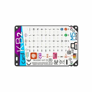 M5Stack CardKB2 Keyboard Unit ESP32-C61HF4 42-Key Portable Keyboard 2.4GHz Wi-Fi 6 BLE I2C UART BLE HID ESP-NOW USB Type