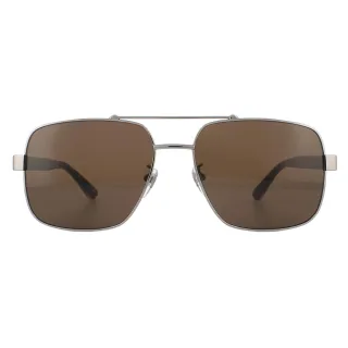 Lunettes De Soleil Gucci GG0529S 002 Ruthénium Havana Brun