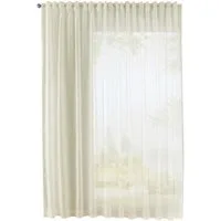 Gardinenbox Gardine (1 St), verdeckte Schlaufen, transparent, Batist, Store Batist Cotton Look Universalband 61500