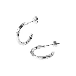 Purelei Creolen Core Collection Earring-Kelani-Silver