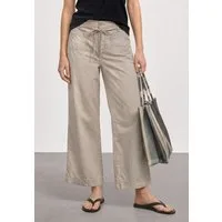 STREET ONE Stoffhose in Washed-Optik