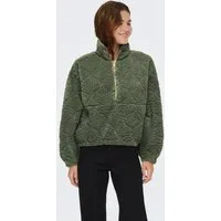 ONLY Sweatjacke ONLXENA L/S TEDDY BOX SWT