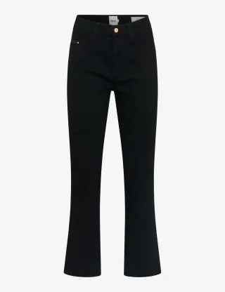 Brax Damen Five-Pocket-Hose Style MAY S CLEAN BLACK BLACK, denim schwarz, Gr. 32