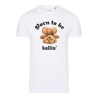 Born To Be Tee von Ballin Est. 2013 in der farbe Weiss und in größe 3XL.
