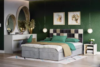 Boxspringbett Schlafzimmerbett RAINBOW 140x200cm Variante Nr.3