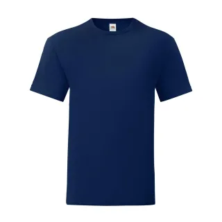 Fruit of the Loom - "Iconic" T-Shirt für Herren/Damen Unisex (Marineblau)