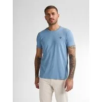 Petrol Industries Rundhalsshirt mit Logo Stickerei