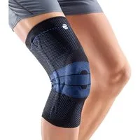 Bauerfeind Kniebandage GenuTrain Unisex mit Silikonrand, Beidseitig tragbar