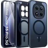MSM Handyhülle Hülle + 2X Schutzglas für Xiaomi Redmi Note 15 Pro 5G MagSafe 9H