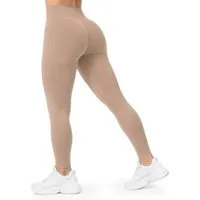 Smilodox Leggings Slayton Scrunch, Seamless Push-Up Sporthose High Waist V-Shape Bund Invisible Scrunch Blickdicht Yogahose, Fitness Gym Yoga Alltag