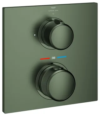 GROHE Thermostat Allure 19380_2 1 ASV für Rapido SmartBox satin graphite, 19380MG2 19380MG2