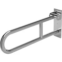 ML-DESIGN WC-Aufstehhilfe WC Haltegriff für Senioren & Behinderten klappbar Stützgriff bis 200kg, Handläufe für Toilettenpflege 60 cm aus Edelstahl Stützgriff fürs Bad
