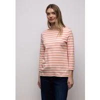 STREET ONE 3/4-Arm-Shirt aus reiner Baumwolle
