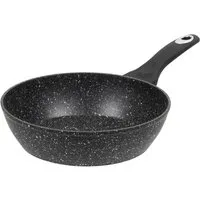 RESTO Kitchenware Bratpfanne Antlia, tiefe Pfanne mit ergonomischem Soft-Touch-Griff, Aluminium (1-tlg), Marmor-Antihaftbeschichtung, 4-lagig, für alle Herdarten geeignet