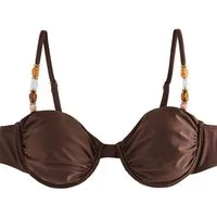 LIPSY Bügel-Bikini-Top Lipsy wattiertes Bikinioberteil mit Bügel (1-St)