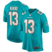 Nike Footballtrikot Nike Trikot Miami Dolphins NFL Home Game Jersey Marino 13
