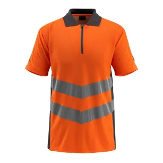 MASCOT Murton Polo-Shirt SAFE SUPREME Hi-vis Orange / Dunkelanthrazit S - 50130-933-1418-S