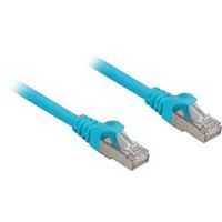 Patchkabel RJ45 Cat.6a SFTP blau, 50 cm, LSOH (Halogenfrei)