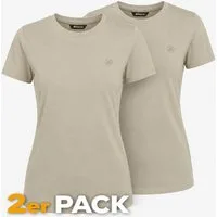 DEPROC Active T-Shirt LAGUN CS Damen T-Shirt 2er Pack