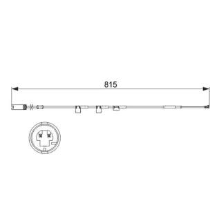 Bosch Warnkontakt f?r Bremsbel?ge Mini R55 R56 R57 R59 1,6 1987473524